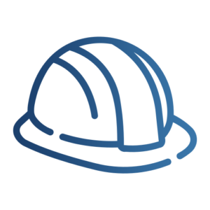 Construction accident icon