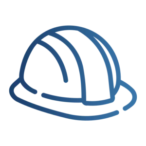 Construction accident icon